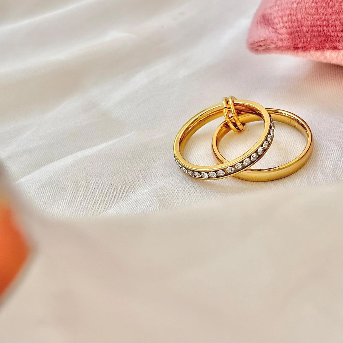 Duo Crystal Ring