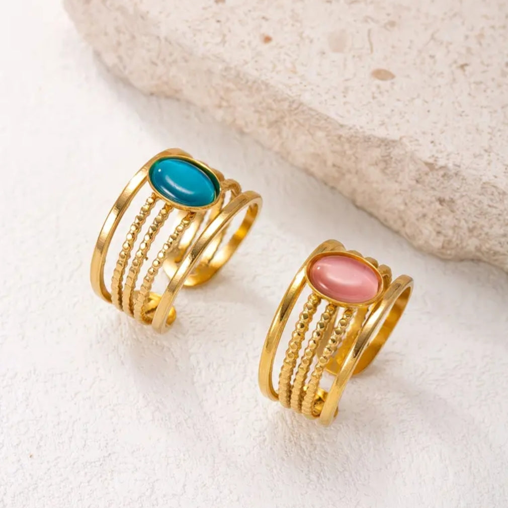 Cat Eye Stone Ring