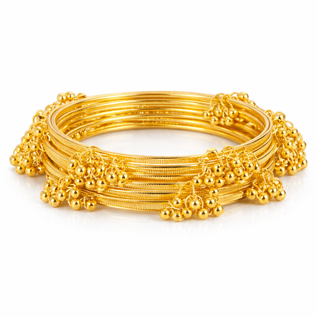 4Pcs Kasmiri Bangles