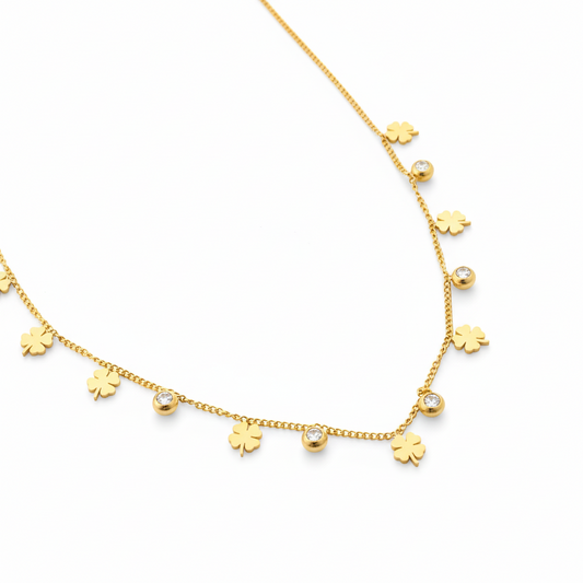 Leaf Charm Necklace