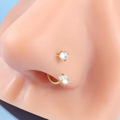 Duo Diamond NoseRing