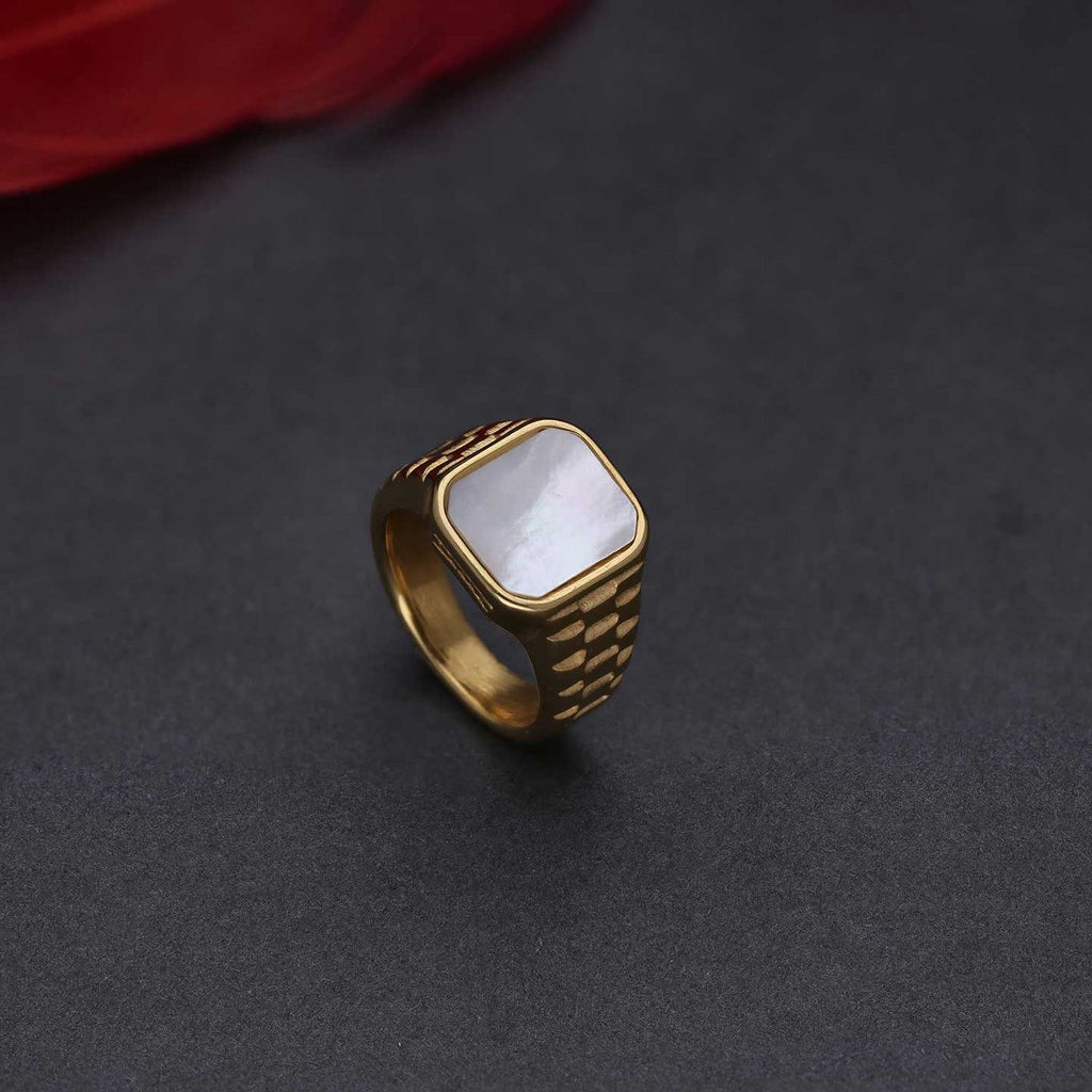 White Square Ring