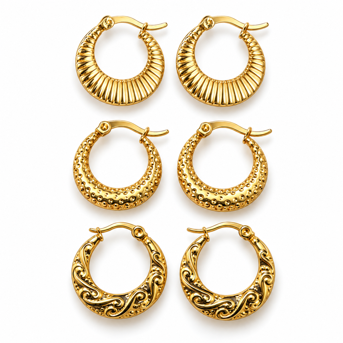Earrings Combo( 3 Pairs)