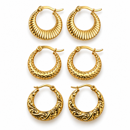 Earrings Combo( 3 Pairs)