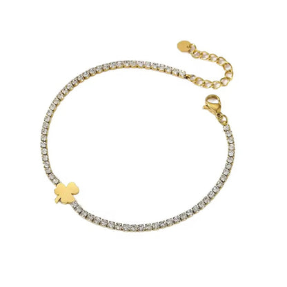 Leaf Charm Bracelet