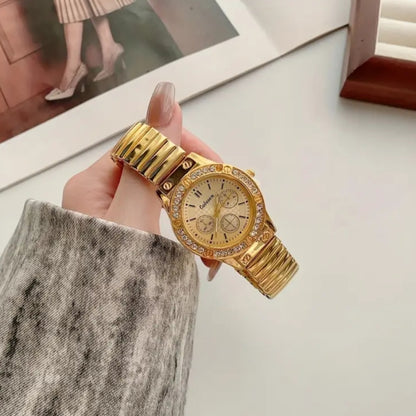 Carteir Watch Diamond (Adjustable Band)