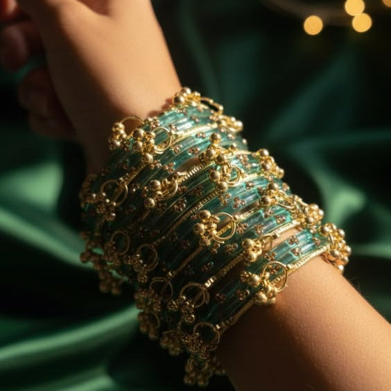 4Pcs Kasmiri Bangles