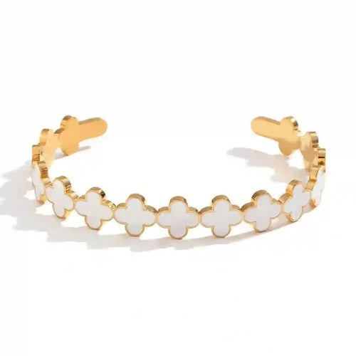 Clover Handcuff White (Adjustable)